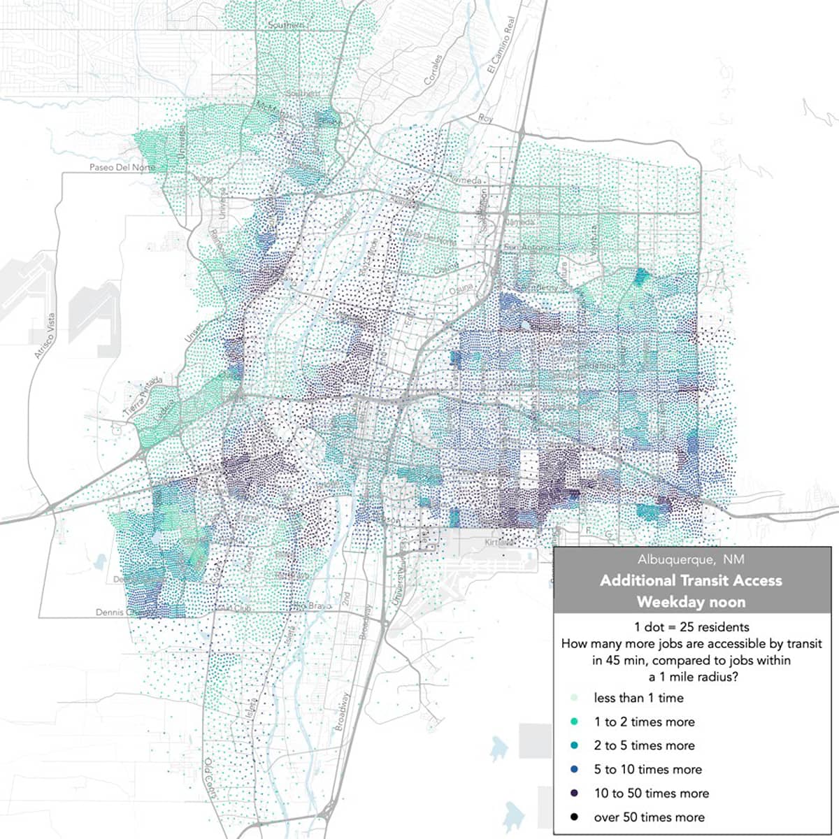 Transit Access Maps